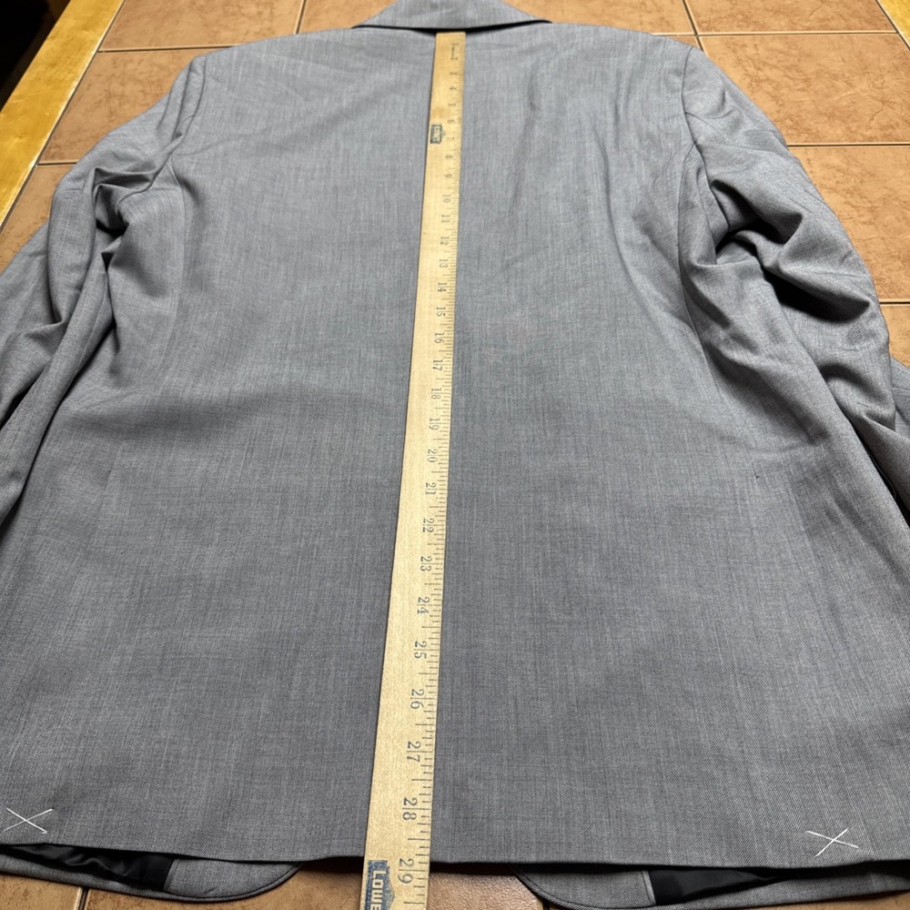 NEW Nautica Active Stretch Sport‎ Coat Jacket Blazer Men's Size 40R Solid Gray - Picture 11 of 11